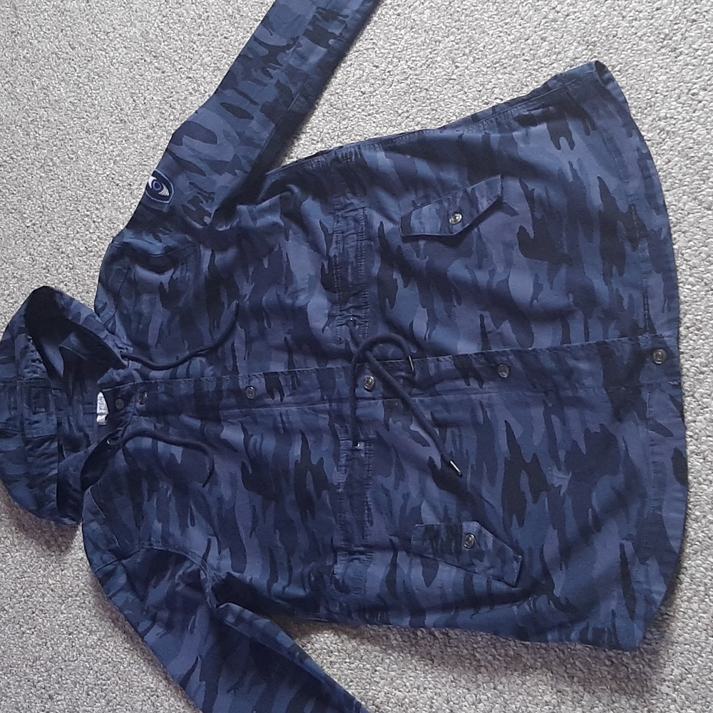 New Eye Patch Hooded Utility Jacket - image 8